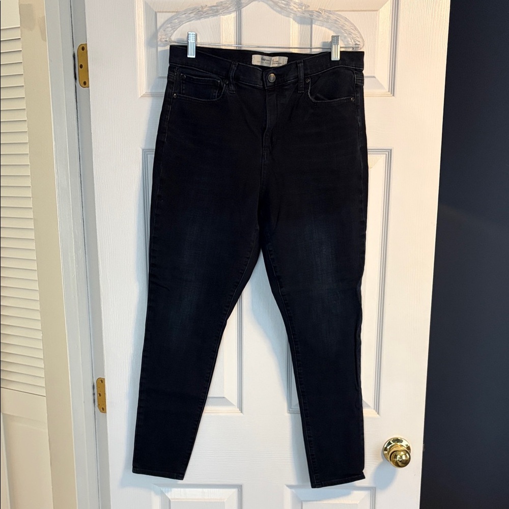 GAP Dark Gray Super High Rise Jeans